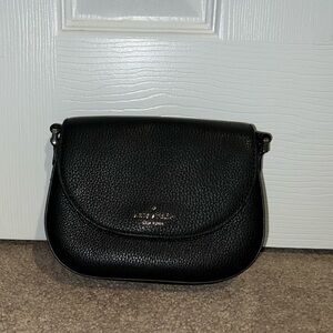 Kate Spade Black Leather Crossbody Bag